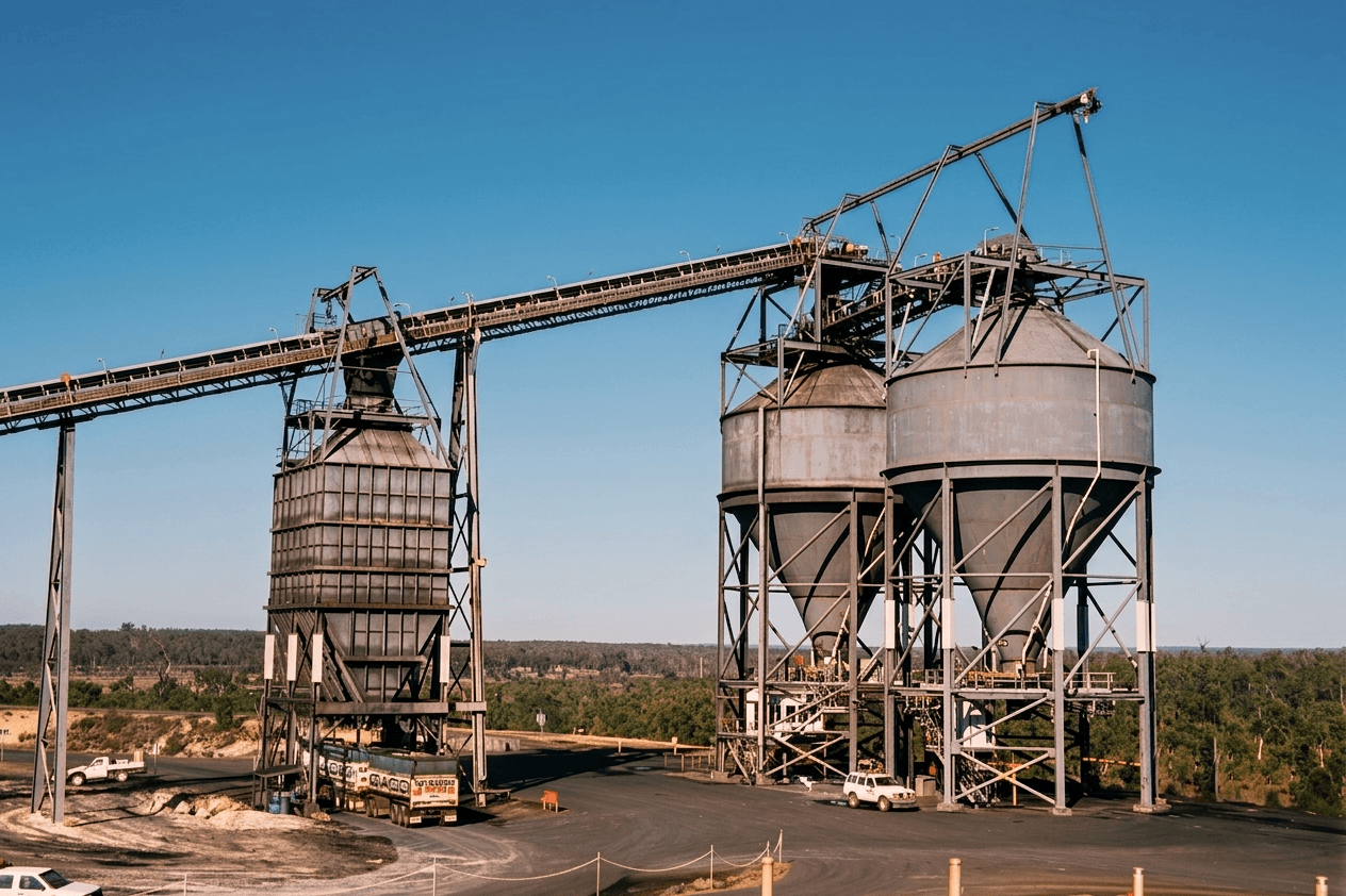 Industrial mining infrastructure