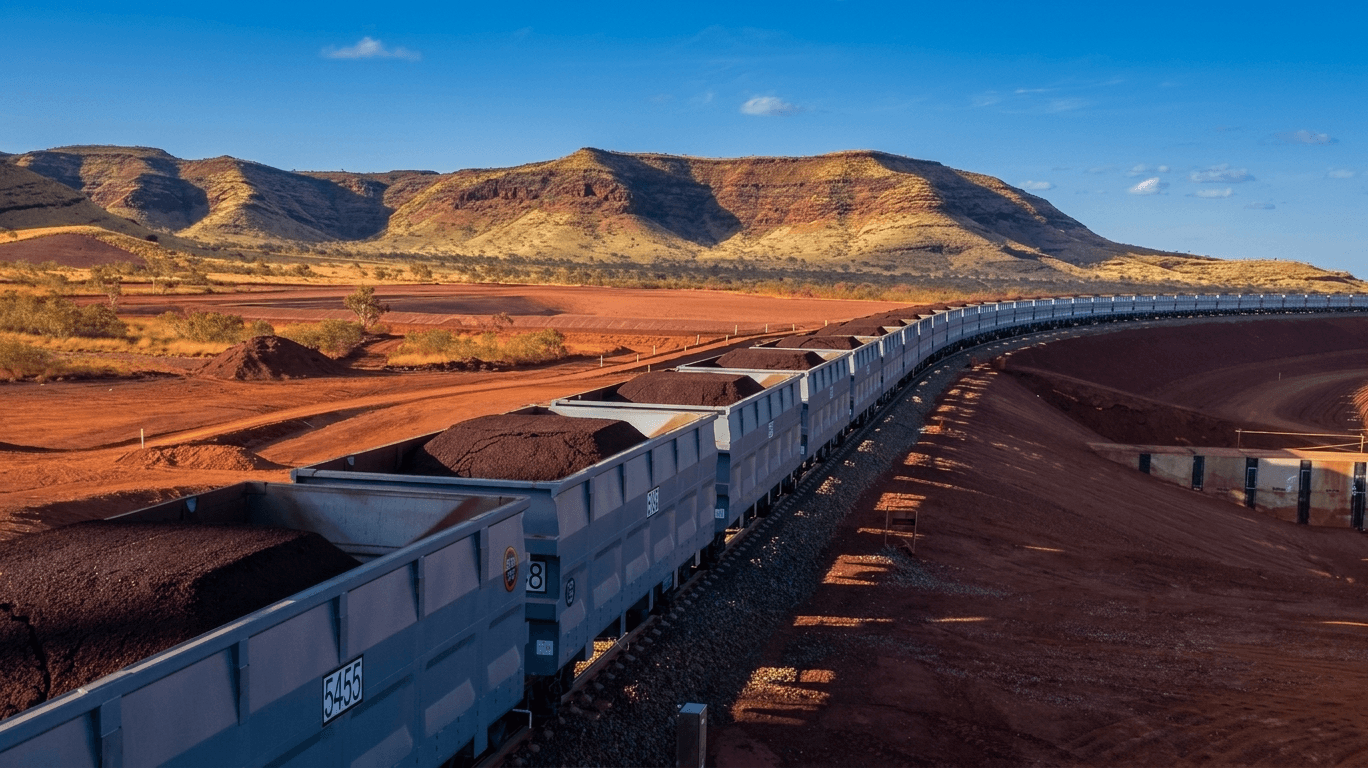 Train loading operation
